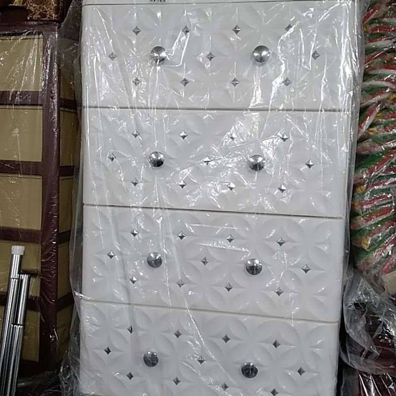 تسا فایل 4طبقه نگین دار اسکای سفید xxl 501163