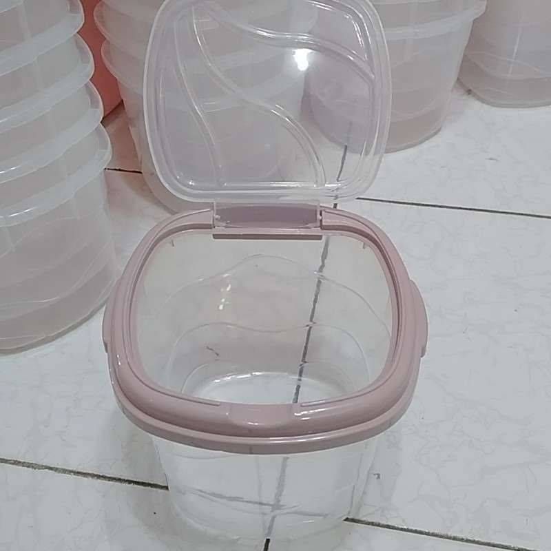 جا برنجی5کیلویی چهارگوش شفاف 502845