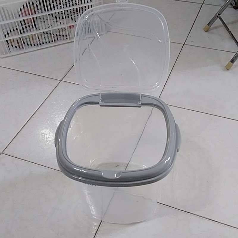 جا برنجی15کیلویی چهارگوش شفاف 502846