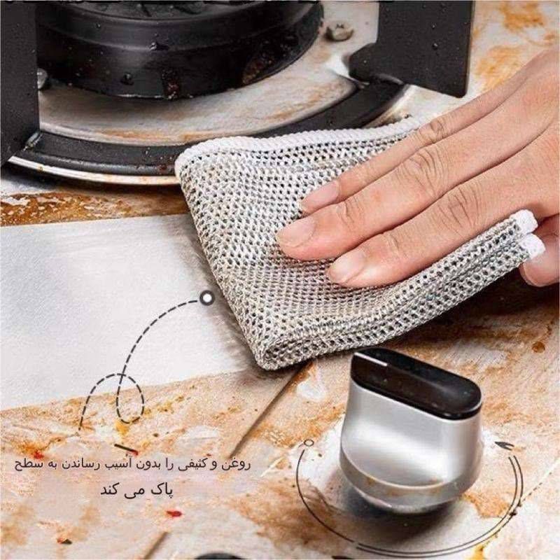 اسکاج سیمی دستمالی دولایه بزرگ 504051