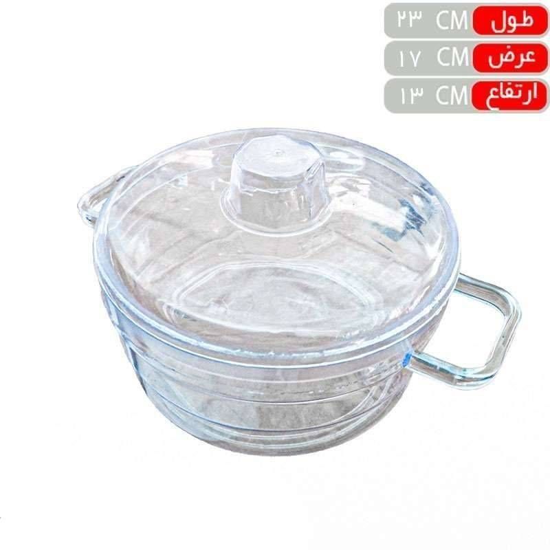 قابلمه کریستال بزرگ دایان کاجین 503067