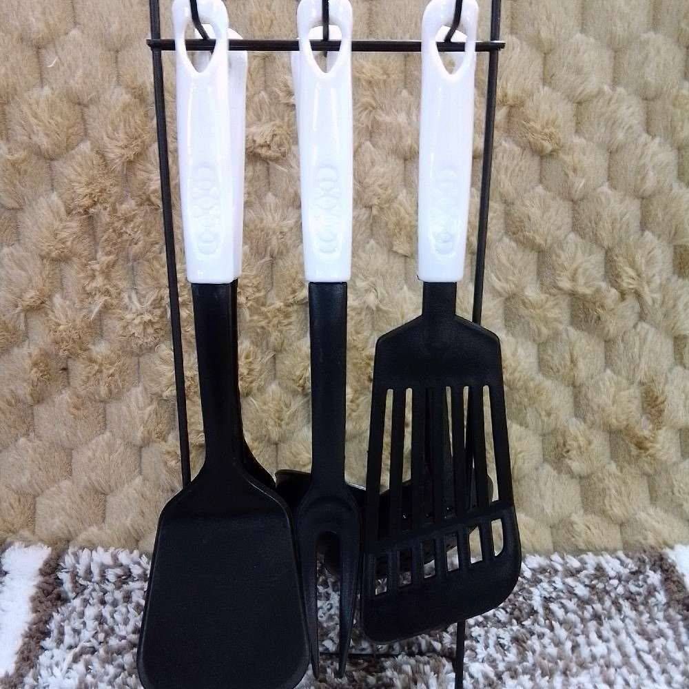 سرویس کفگیر ملاقه پایه استیل 502384