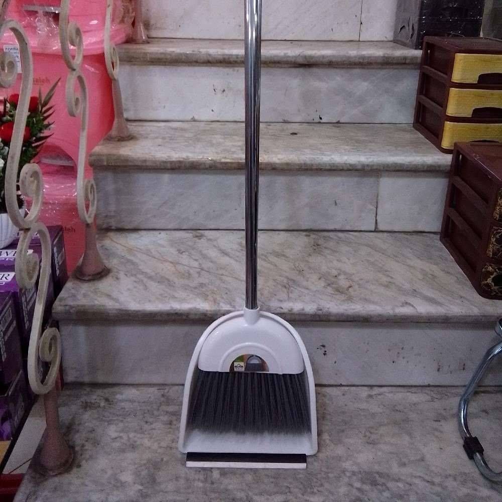 کلبه جارو خاک انداز کدبانو دسته کروم 501518