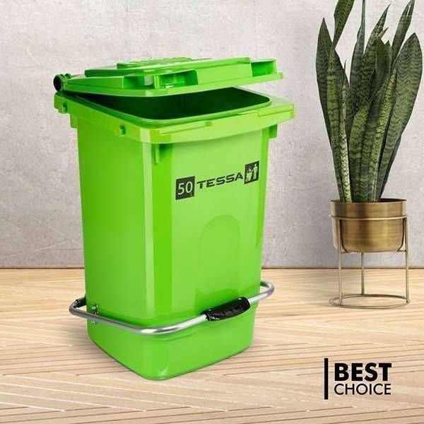 سطل زباله پدال دار 50لیتری تسا 502998