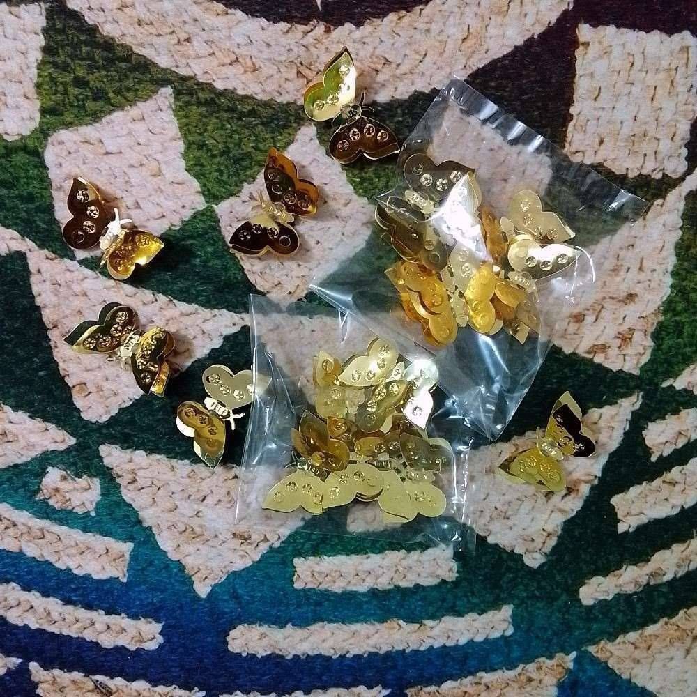 مگنت یخچالی پروانه کوچک6تایی 502157